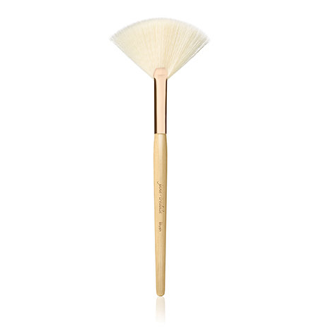 White Fan Brush